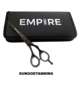 Emp1015 Empire 6 Inch Adjustable Black Plasma Barber Shear #