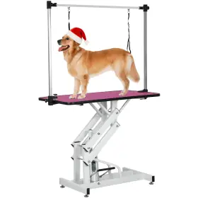 Epikoib 744173159317 Hydraulic Pet Dog Grooming Table For Large Dogs Heavy Duty Wi