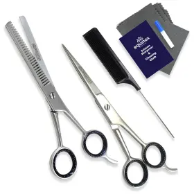Equinox International 313100292221 Professional Hair Cutting Scissors Set - Blending Shears For Cuttin Equinox International 313100292221 Professional Hair Cutting Scissors Set - Blending Shears For Cuttin