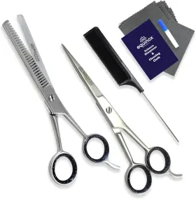 Rla-6 Equinox International Professional Hair Cutting Scissors Set - Blending Shear Includes R Rla-6 Equinox International Professional Hair Cutting Scissors Set - Blending Shear Includes R