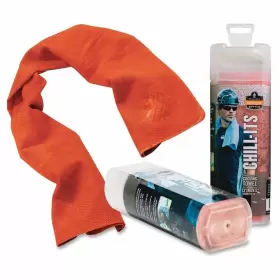 Ergodyne 720476124412 Chill-its Evaporative Cooling Towel - 1 Each Orange Ergodyne 720476124412 Chill-its Evaporative Cooling Towel - 1 Each Orange