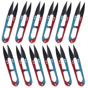 Bes-200225 Eshato 12 Pack Sewing Scissors For Fabric 4.1inch Mini Small Snips Trimming