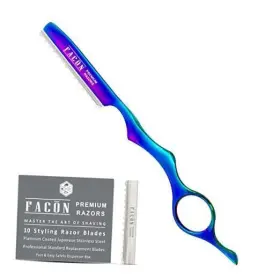 Facn Razors 753132347375 Fac N Professional Hair Styling Thinning Texturizing Cutting Razor 10
