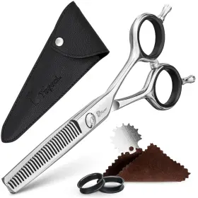 440c Fagaci 060959660453 Hair Thinning Scissors 6 Inch With Steel Extreme Sharpness And Precise Cuts