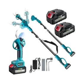 Failenfeivp 756371489189 2-in-1electric Pruning Shears With Pole Cordless Lcd Disp