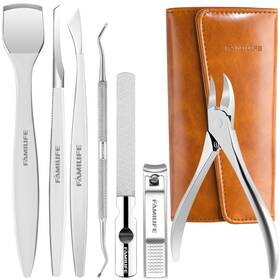 Familife L0766 Famlife 7-piece Professional Pedicure Kit With Toenail Scissors Cuticle Trimm