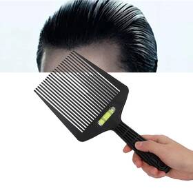 Famseky 706487905950 Flat Top Guide Hair Comb - Barber Cutting Angle Adjustment Wide Tooth S