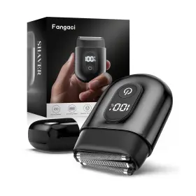 Fk-707 Fangaci Electric Foil Shavers For Men Mini Razor With Big Led Dis... Fast Ship