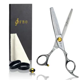 V-201-6 Fbo Pro Thinning Shears 6 440c Steel Fine Cut Smooth Motion Sharp Durable
