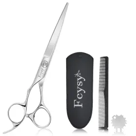 Fcysy 445034968903 Left Handed Hair Cutting Scissors Professional 6ft Barber Haircut Salon Sc