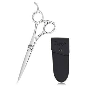 Fcysy 750153999408 Hair Cutting Scissors Shears Professional 6 Inch Barber Haircut Salon Sciss