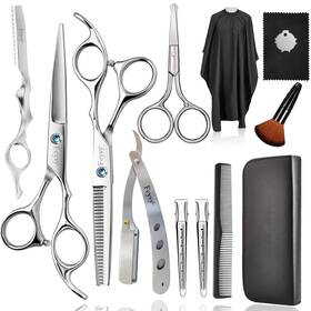 Fcysy Usflfj004-thirteen-blue Hair Thinning Scissors Cutting Kit Tijeras De Peluqueria Profe