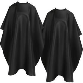 Febsnow 125-4996-q 2pcs Barber Cape For Adults Professional Hair Cutting With Closu