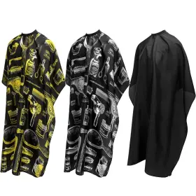 4387 Febsnow Professional Hair Cutting Cape 3 Pcs Hairdressing Salon For Sty