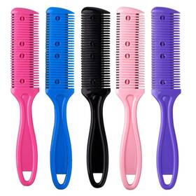 Fei 705353976834 5pcs Professional Trimmer Razor Dual Side Scissors For Hair Thinning Slim Hairc