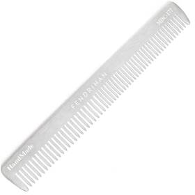 Fendrihan Fen-mdc-177 Sturdy Metal Double Tooth Barber Grooming And Dressing Comb 6.8 Inch