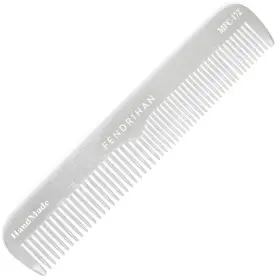 Fen-mfc-172 Fendrihan Sturdy Metal Fine Tooth Barber Grooming Comb 6.7 Inches Inch