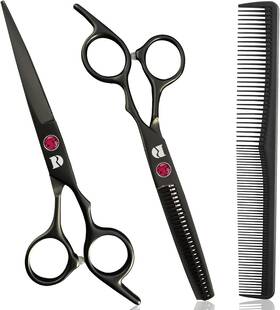 Feng Chun 744759967473 Professional Hair Cutting Shears Set 6 Inch Barber Scissors Kit Hai