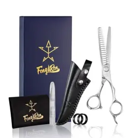 Fengliren 762739350510 High-end Professional Hair Thinning Scissors Cutting Teeth Shears Barber Fengliren 762739350510 High-end Professional Hair Thinning Scissors Cutting Teeth Shears Barber