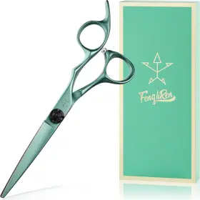 Qh7-oybg Fengliren High-end Professional Very Sharp Barber Hair Cutting Scissors Hairdresser She