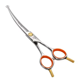 Fenice Peak 710436655575 6ftft Small Curved Scissors Lightweight Dog And Cat Grooming Scisso