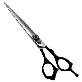 Fenice Peak 710436655636 7ftft Dog Straight Scissors For Grooming Heavy And Anti-slip Black