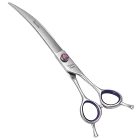 Fezzdlm-8w Fenice Peak 8ftft Curved Dog Grooming Scissors Professional 440c Stainless Stee