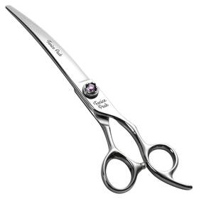 Fenice Peak Fmzz-7c 7 Inch Curved Dog Grooming Scissors Professional Shears Made