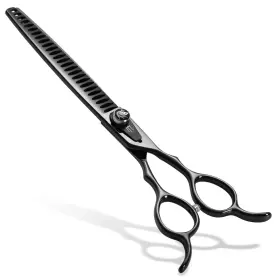 Fts-02-ag75 Fenice Totem Dog Grooming Scissors 7.5 Inch Bright Black Pet Chunker Shears Made Of Japan Fts-02-ag75 Fenice Totem Dog Grooming Scissors 7.5 Inch Bright Black Pet Chunker Shears Made Of Japan