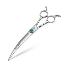 Fenice Totem W75b Professional Grooming Curved Shear 30 Degree Super Curves Scissors Fo