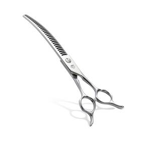 Fenice Totem Wg70 Professional Dog Grooming Scissors 85% Thinning Rate 25 Curved B... Fast