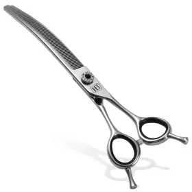 Wy75 Fenice Totem Dog Grooming Scissors 7.5 Inch Professional Pet Curved Thinning Shears Made