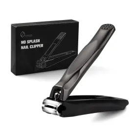 Fs-nsc-n434 Feryes 3-in-1 Fingernail Clipper With No-splash Nail Catcher And Metal Storag