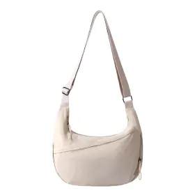 Hdyjz01-wh Ffedayun Crescent Bags For Women Nylon Hobo Crossbody Casual Shoulder Handbags Mu