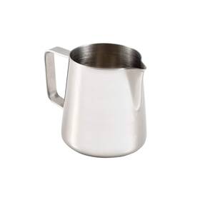 Fino 43841 Milk Frother Steaming Pitcher Professional Quality Stainless Steel 12-