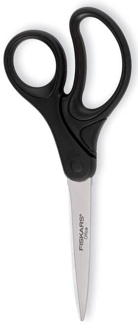 Fiskars 1067261 8 Inch Recycled Scissors 2-pack 01-005086j Black