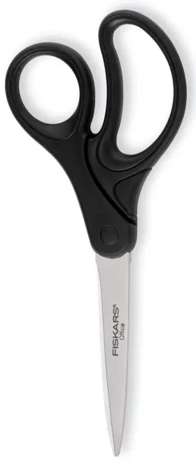 01-005086j Fiskars 1067261 8 Inch Recycled Scissors 2-pack Black