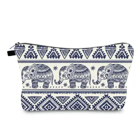 Cd-f001 Fitini Makeup Bag Elephant Travel Small Portable Cosmetic Organizer Pouch For