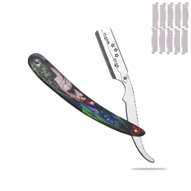 Flame Star 445043338315 Joker Coated Barber Straight Edge Salon Hair Cut Razor 100% Stainless Steel With