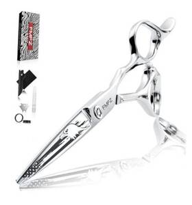 Fmpz Fmpz-s6-600c4 Hair Cutting Scissors Professional 6 Inch Barber Shears