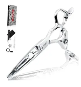 Fmpz-s6-600c4 Fmpz Hair Cutting Scissors Professional 6 Inch Barber Shears
