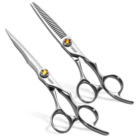 Vg10 Fogosp 764256234380 6 Inch Professional Hair Shears Set Japanese Stainless Steel Sharp Ergonomic