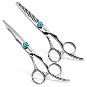 Vg10 Fogosp 784039744912 6 Inch Professional Hair Scissors Set Japanese Stainless Steel Sharp