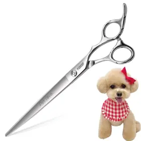 F4l-straight-8.0 Fogosp Straight Dog Grooming Scissors 8.0ftft Professional Pet Shears For Thi F4l-straight-8.0 Fogosp Straight Dog Grooming Scissors 8.0ftft Professional Pet Shears For Thi
