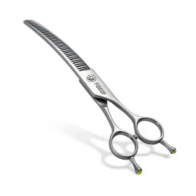Fowz3d75 Fogosp Professional 3d Curved Chunkers Dog Grooming Scissors 7.5ftft Thinning S