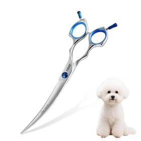 Fogosp Mdlgbu-7cv Curved Dog Grooming Scissors 7 In Curve Shears For Pet Dogs Cat Japan 440c 30