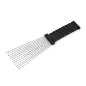 6seyan036093 Folansy Wave Style Afro Comb Metal African American Pick Hairdressing Styling T