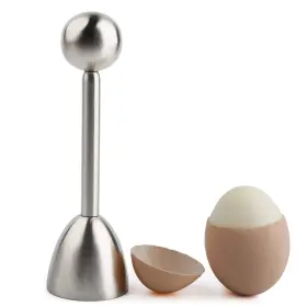 Forkmannie 646690184394 Egg Cracker Topper Cutter For Soft Boiled Eggs Stainless Steel Shell Remover