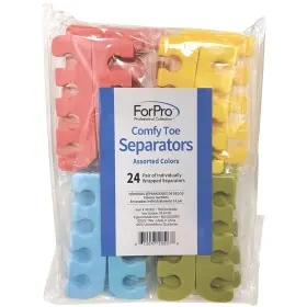 301552 Forpro Professional Collection Comfy Toe Separators Assorted Colors Luxurio
