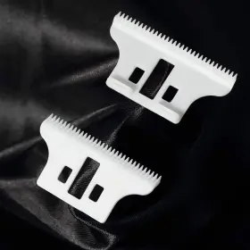 Wb-6c Foxsonic 2pcs Replacement Ceramic Blades #2215 T-wide Adjustable Trimmer Blade Set For